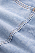 Men’s Regular Fit Bleach Wash Jeans – Classic Rigid Denim|Non Stretch